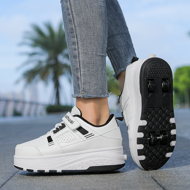 Zapatillas con ruedas retrácti - Men'S Shoes reseña y precio