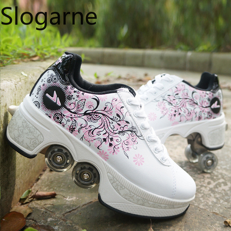 Zapatos de patines de 4 ruedas - Women'S Shoes reseña y precio